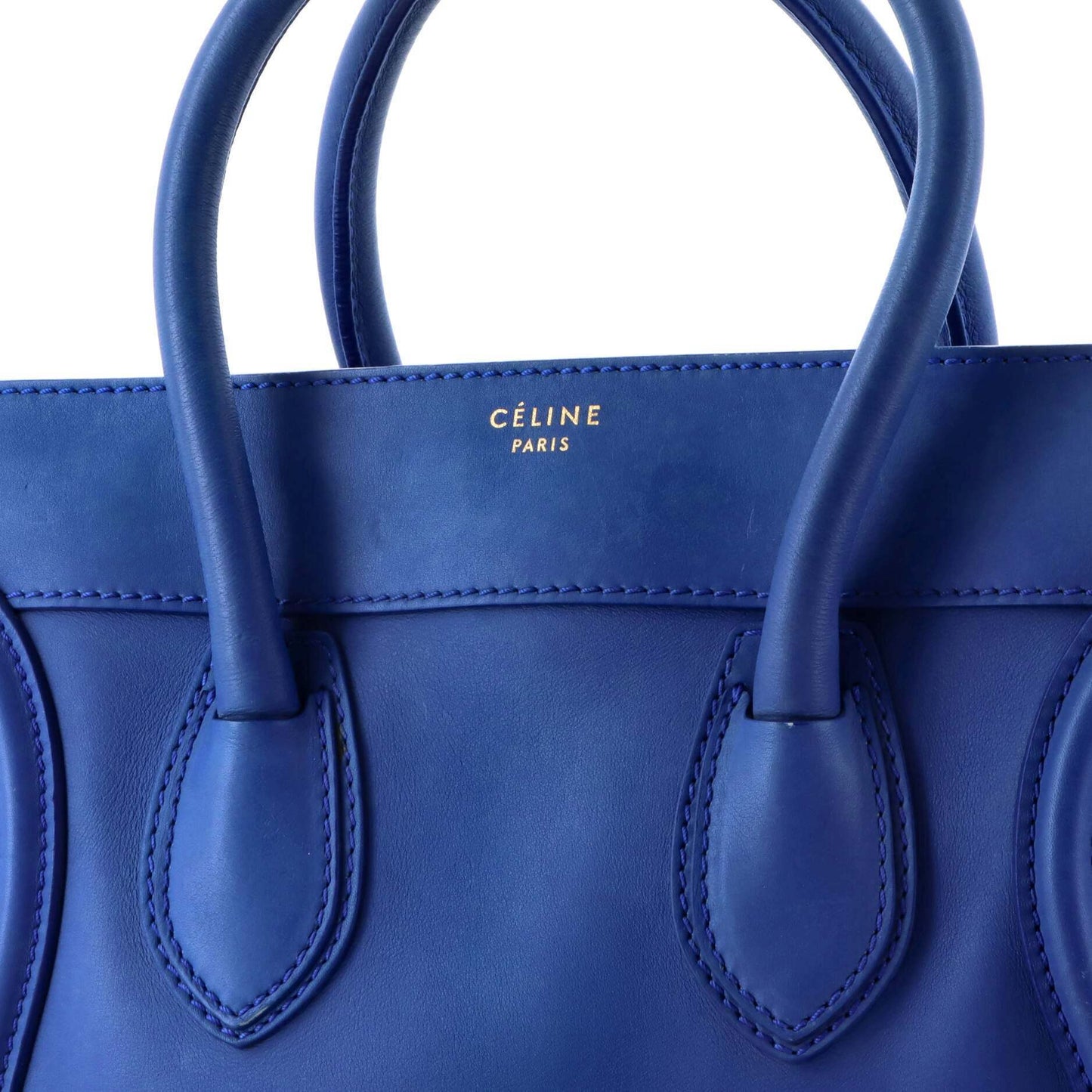 Celine Luggage Bag Smooth Leather Mini