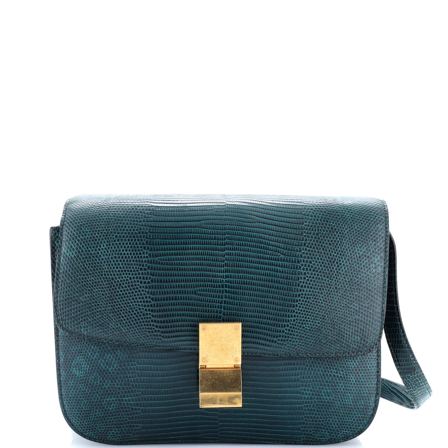 Celine Classic Box Bag Lizard Medium