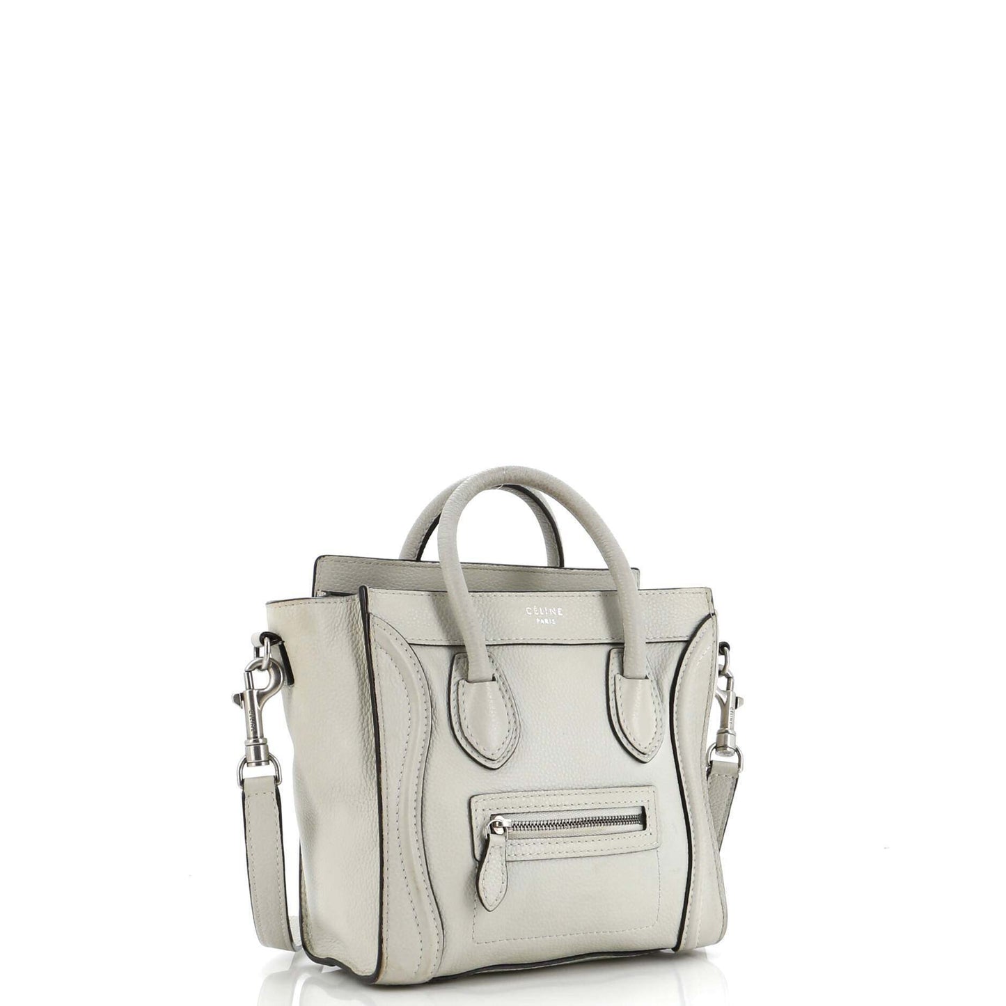Celine Luggage Bag Grainy Leather Nano