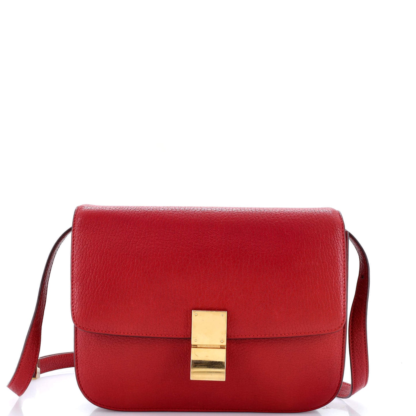 Celine Classic Box Bag Grainy Leather Medium
