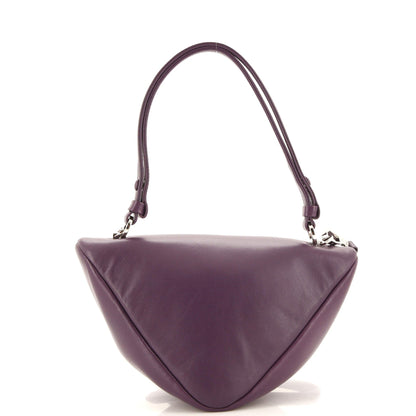 Prada Padded Signaux Triangle Crossbody Bag Leather