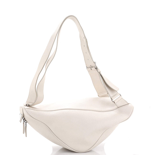 Prada Triangle Zip Backpack Leather