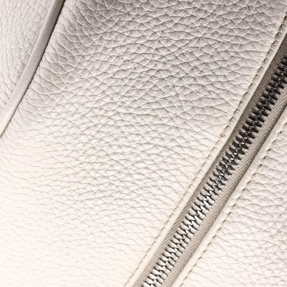 Prada Triangle Zip Backpack Leather