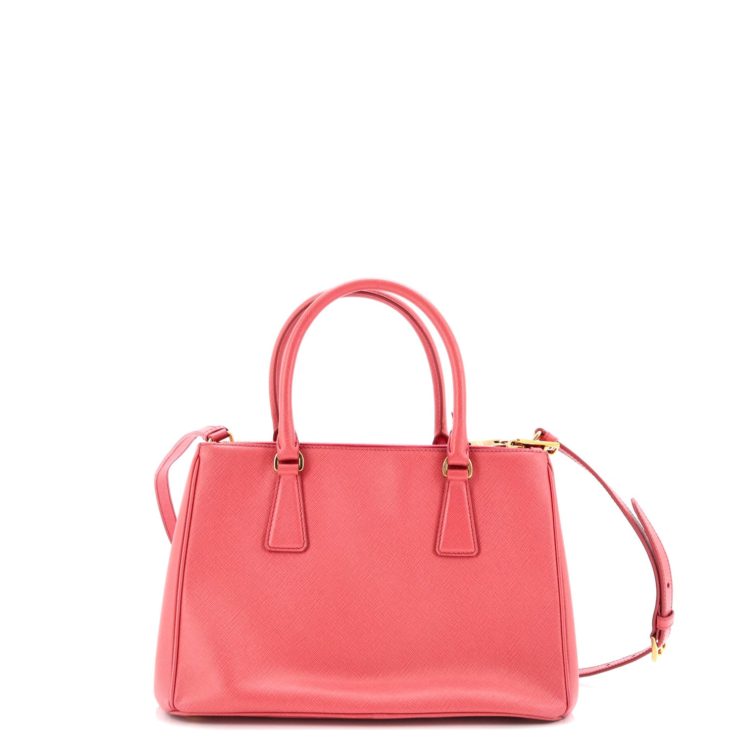 Prada Galleria Double Zip Tote Saffiano Leather Small