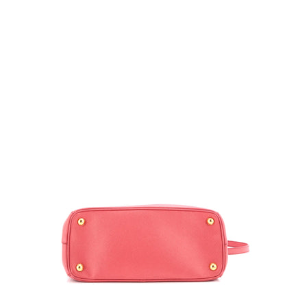Prada Galleria Double Zip Tote Saffiano Leather Small