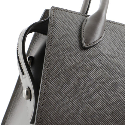 Prada Monochrome Tote Saffiano with City Calf Small