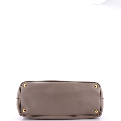 Prada Double Zip Lux Tote Saffiano Leather Large