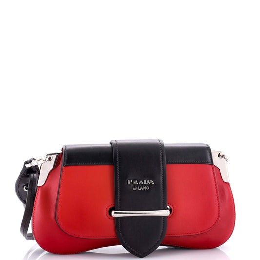 Prada Sidonie Shoulder Bag City Calf Medium