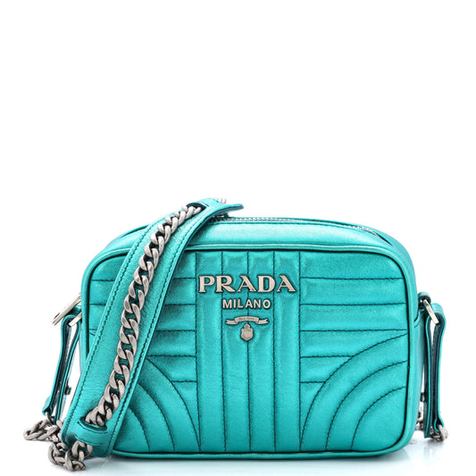 Prada Camera Bag Diagramme Quilted Leather Mini