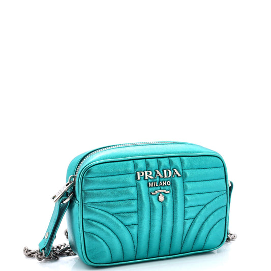 Prada Camera Bag Diagramme Quilted Leather Mini