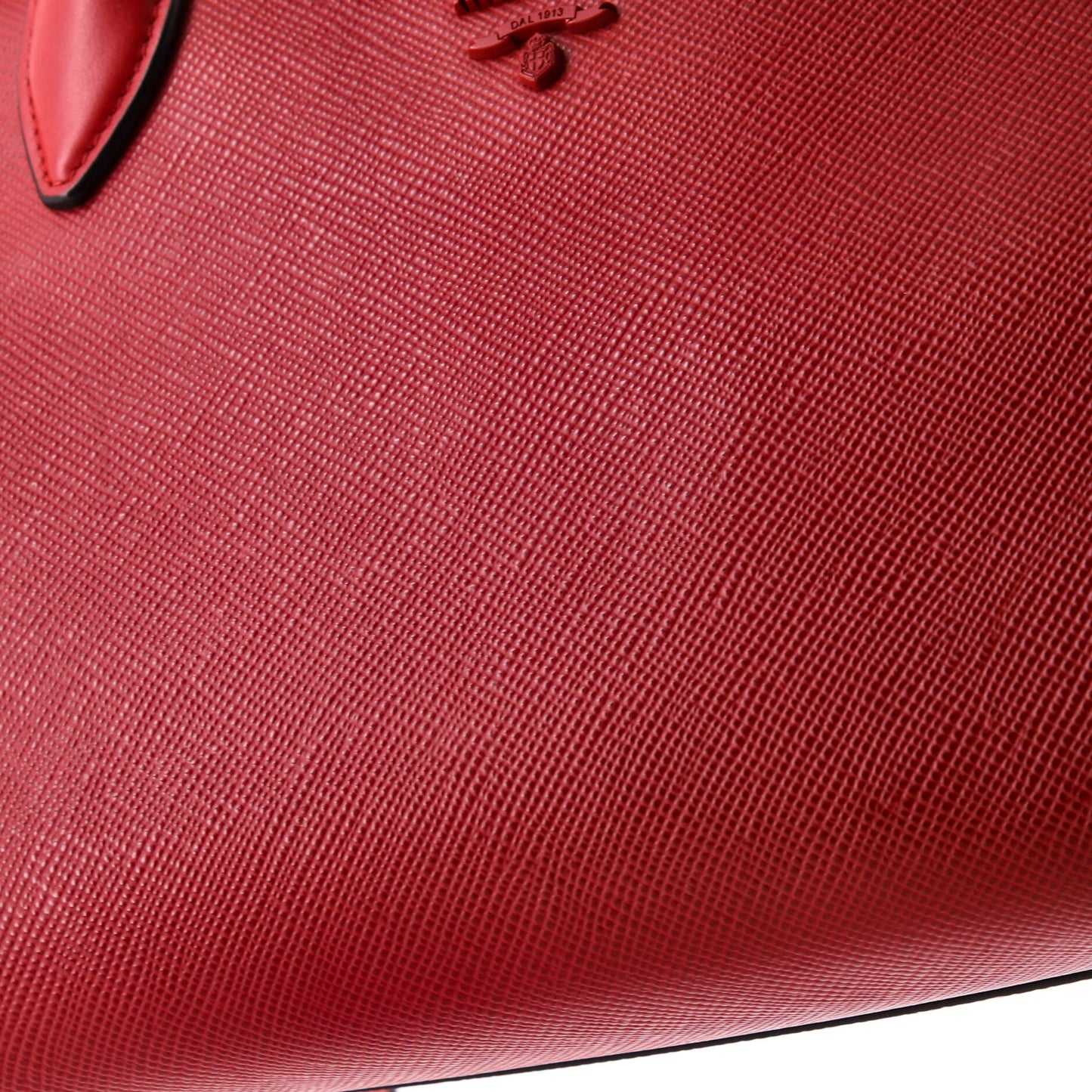 Prada Monochrome Tote Saffiano with City Calf Small