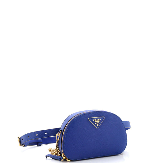 Prada Odette Convertible Belt Bag Saffiano Leather
