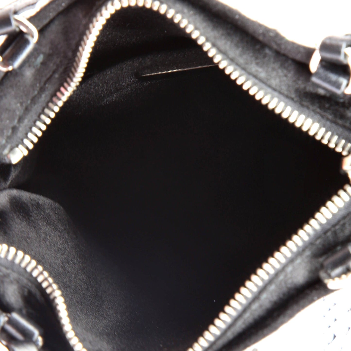 Prada Convertible Open Tote Crystal Embellished Satin Mini