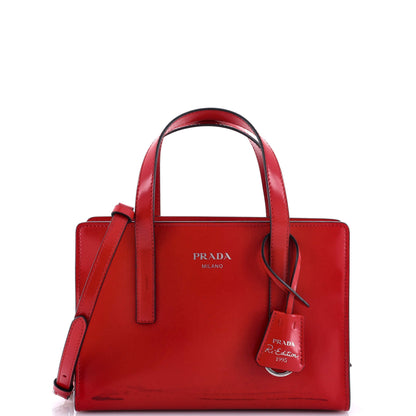 Prada Re-Edition 1995 Tote Spazzolato Leather Mini