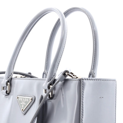 Prada Convertible Tote Brushed Leather Medium