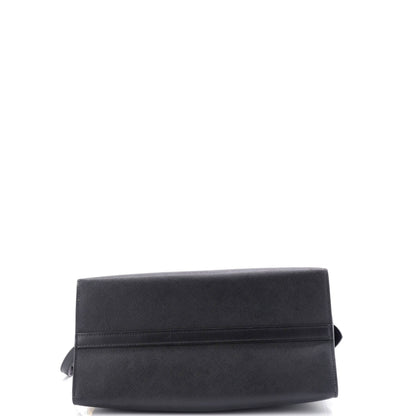 Prada Esplanade Tote Saffiano with City Calf Medium