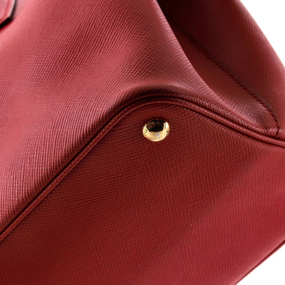 Prada Cuir Double Tote Saffiano Leather Large