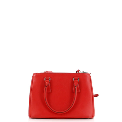 Prada Galleria Double Zip Tote Saffiano Leather Small