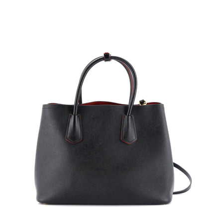 Prada Cuir Double Tote Saffiano Leather Medium