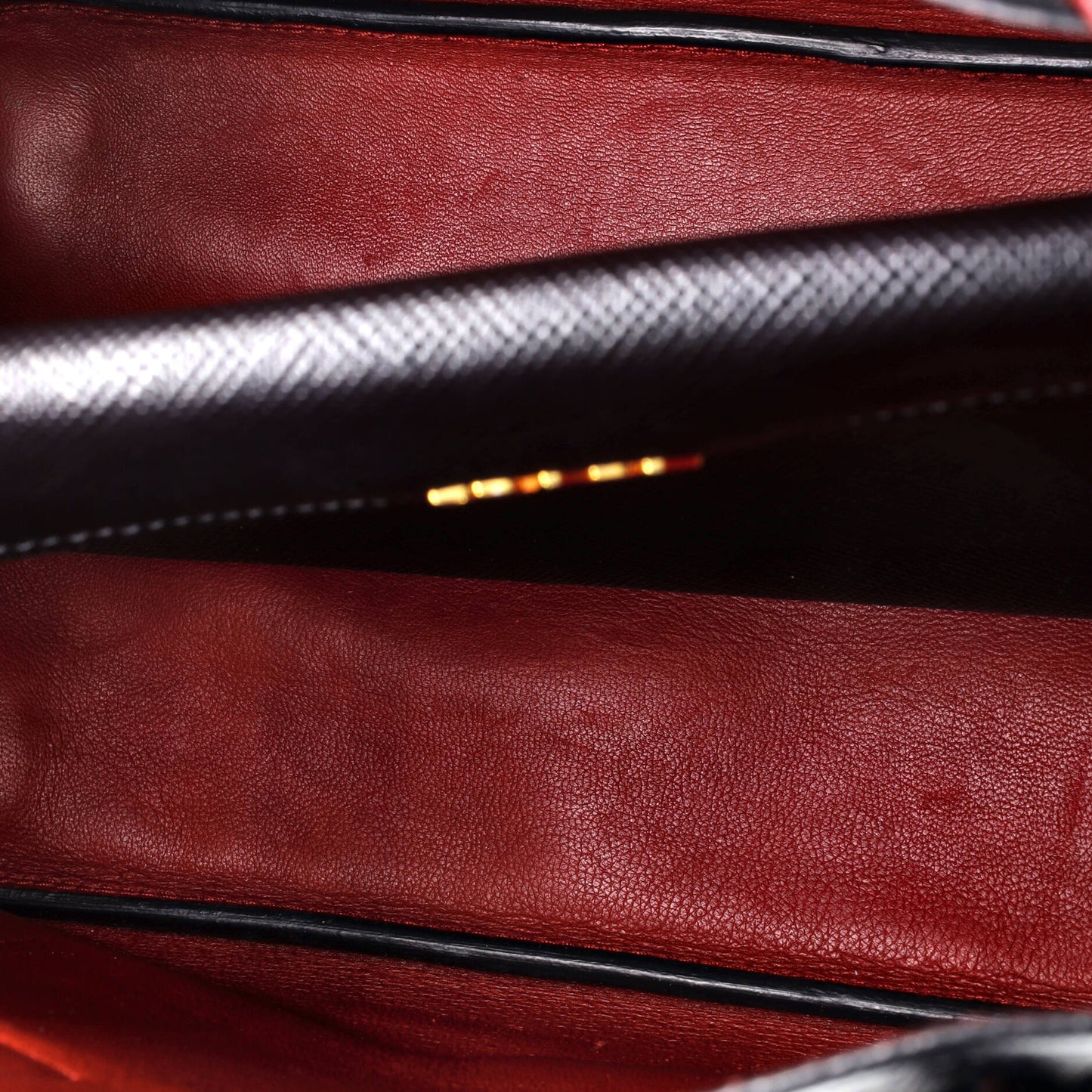 Prada Cuir Double Tote Saffiano Leather Medium