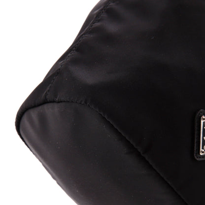 Prada Drawstring Wristlet Bucket Bag Tessuto Small