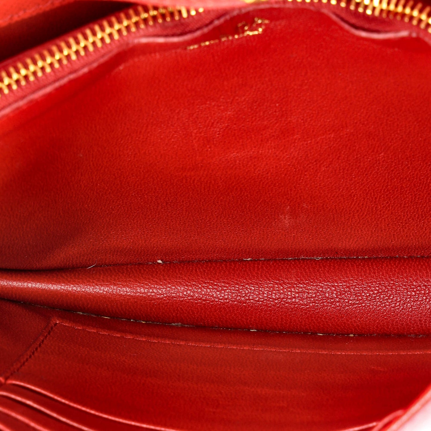 Prada Chain Wallet Crossbody Saffiano Leather