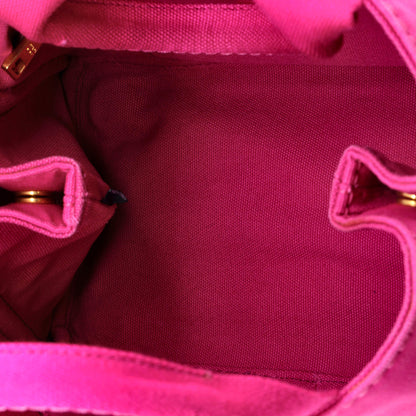 Prada Canapa Tote Canvas Mini