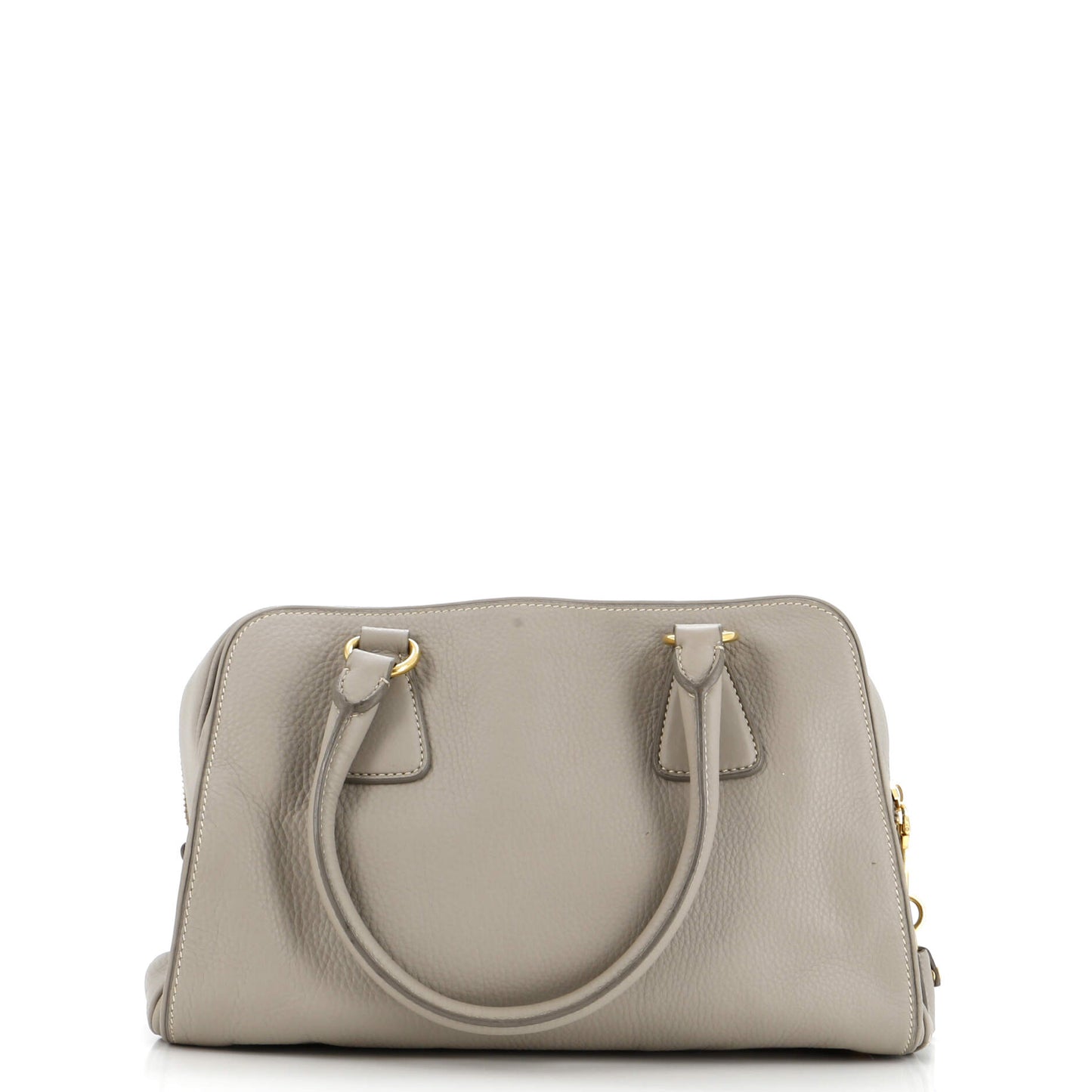 Prada Zip Satchel Vitello Daino Medium