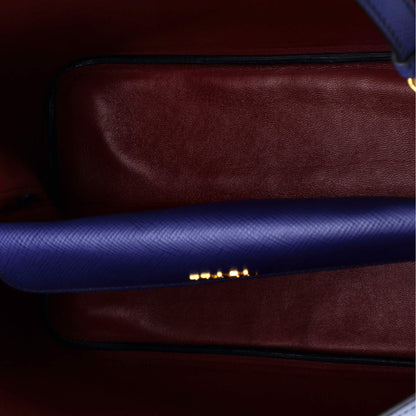 Prada Cuir Double Tote Saffiano Leather Medium