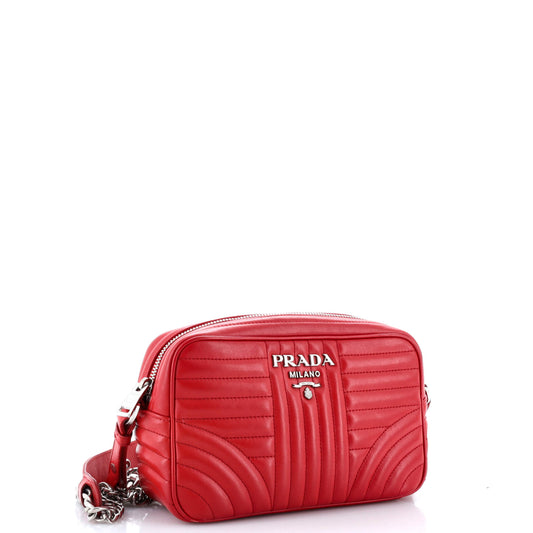 Prada Camera Bag Diagramme Quilted Leather Small