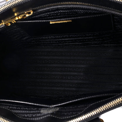 Prada Double Zip Lux Tote Saffiano Leather Large