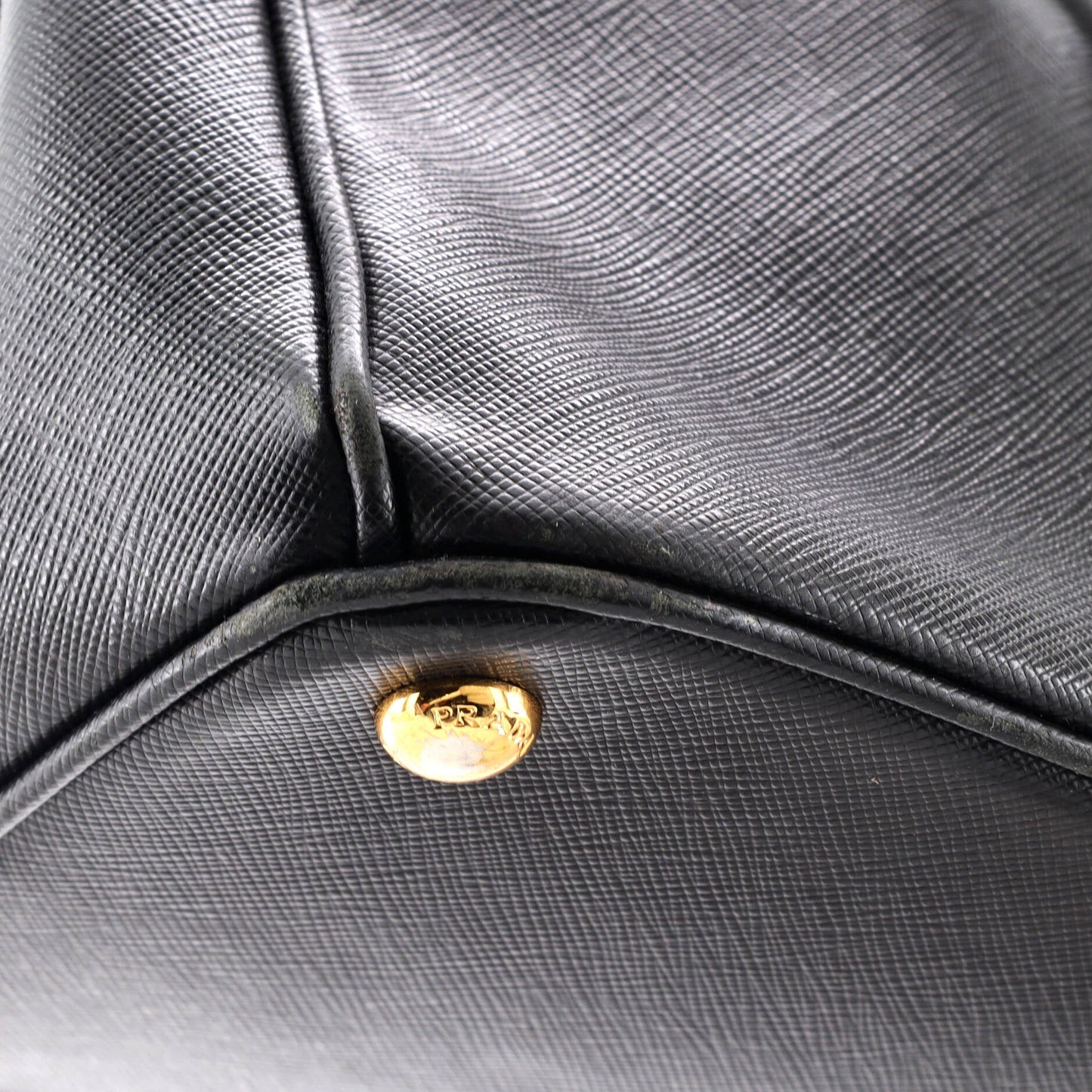 Prada Double Zip Lux Tote Saffiano Leather Large