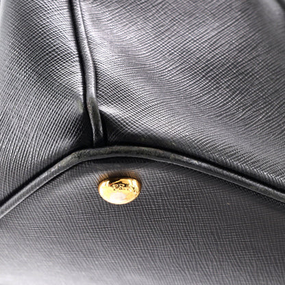 Prada Double Zip Lux Tote Saffiano Leather Large