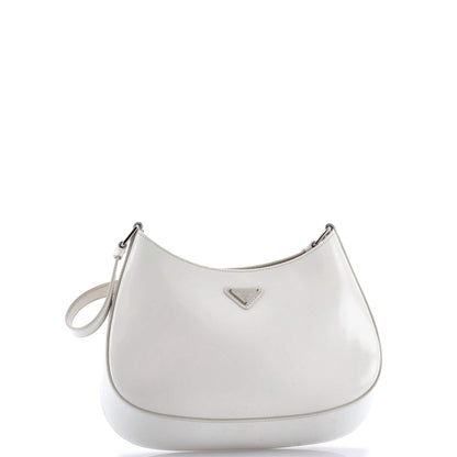 Prada Cleo Shoulder Bag Spazzolato Leather Large