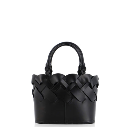 Prada Tress Tote Leather Small