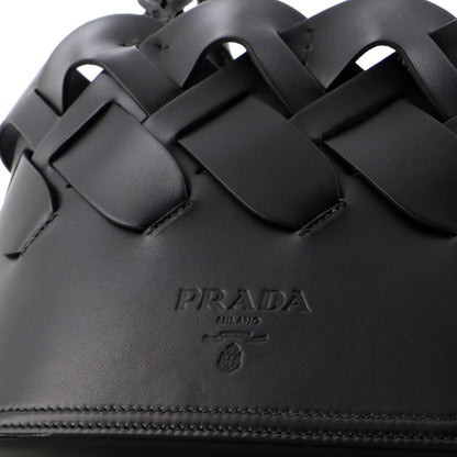 Prada Tress Tote Leather Small