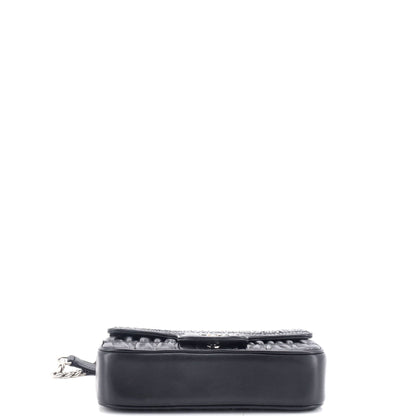 Prada Chain Flap Shoulder Bag Nappa Gaufre Small