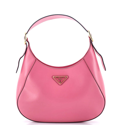 Prada Cleo Shoulder Bag Box Calf Medium