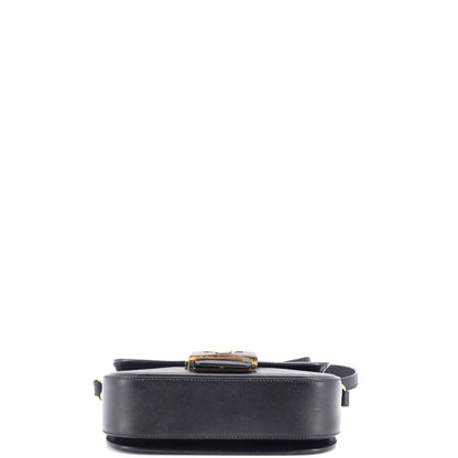 Prada Embleme Flap Bag Saffiano Leather Small