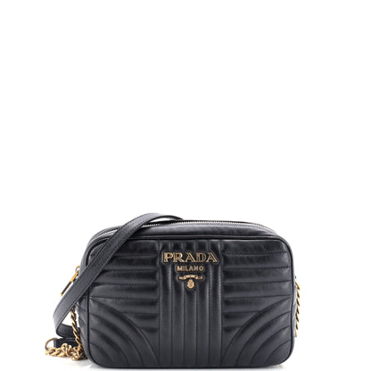 Prada Camera Bag Diagramme Quilted Leather Small