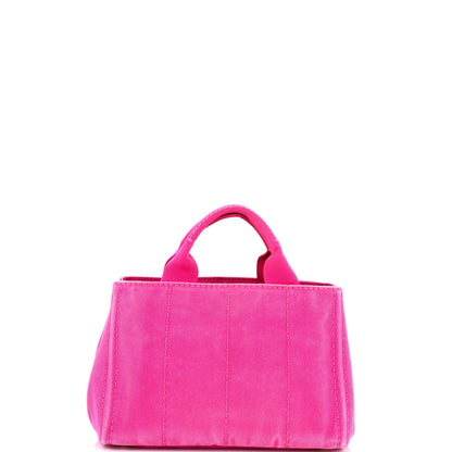 Prada Canapa Tote Canvas Mini