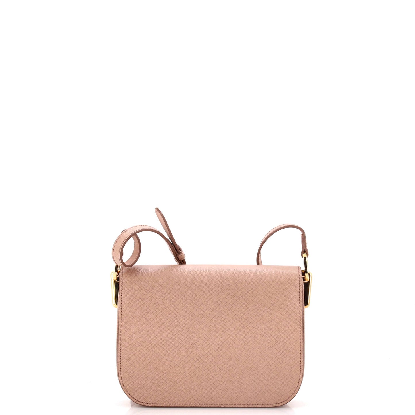 Prada Embleme Flap Bag Saffiano Leather Small