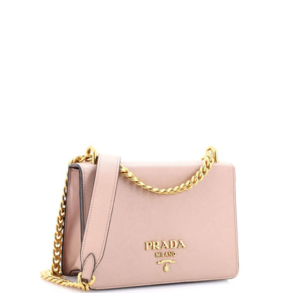 Prada Chain Flap Bag Saffiano Leather Small