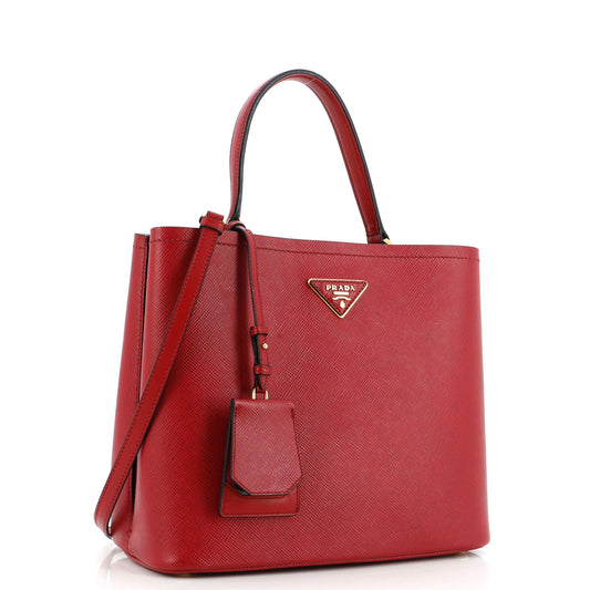 Prada Panier Bucket Bag Saffiano Leather Large