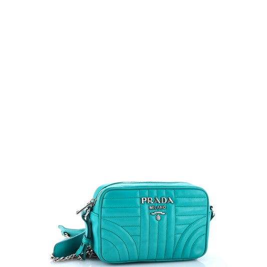 Prada Camera Bag Diagramme Quilted Leather Mini