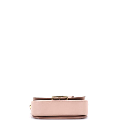 Prada Embleme Flap Bag Saffiano Leather Small