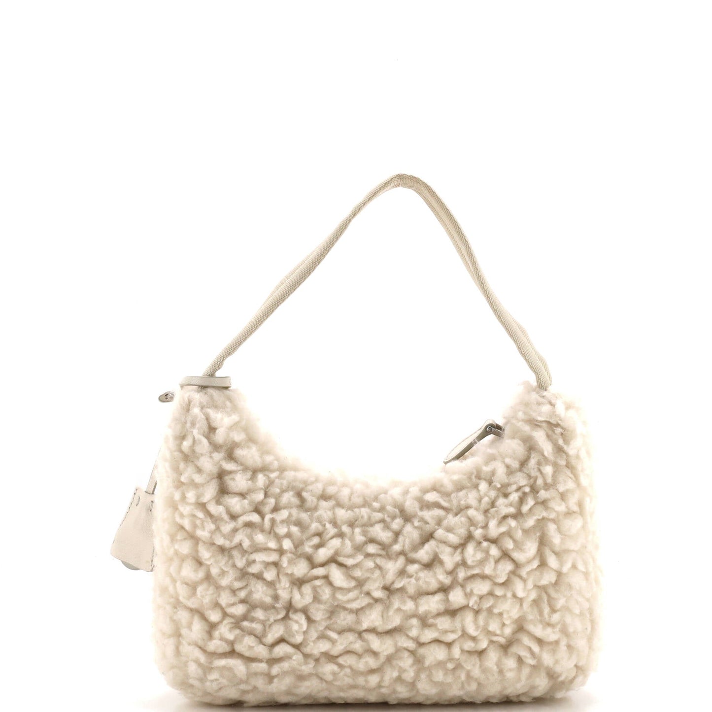 Prada Re-Edition 2000 Hobo Shearling Mini