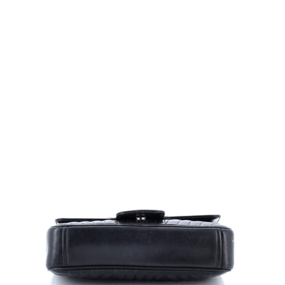 Prada Chain Flap Shoulder Bag Diagramme Quilted Leather Large