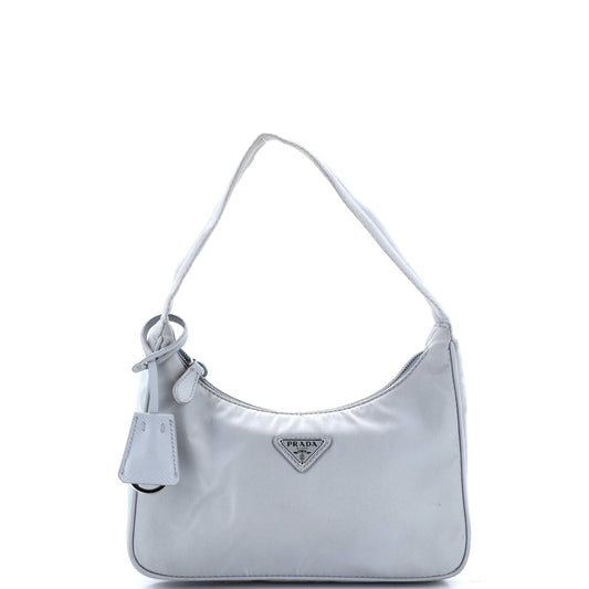 Prada Re-Edition 2000 Hobo Tessuto Mini