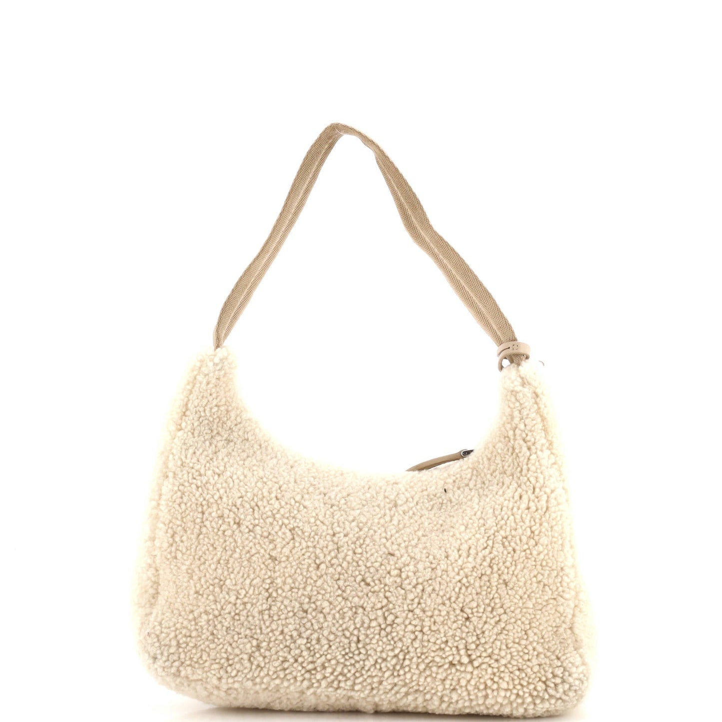 Prada Re-Edition 2000 Hobo Shearling Mini